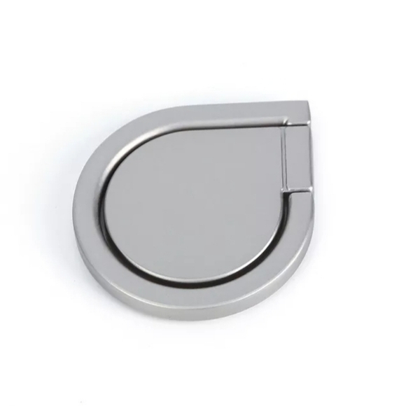 Phone Ring holder Metallic Rain Drop Phone Kickstand Phone Grip Silver - Picture 12 of 12